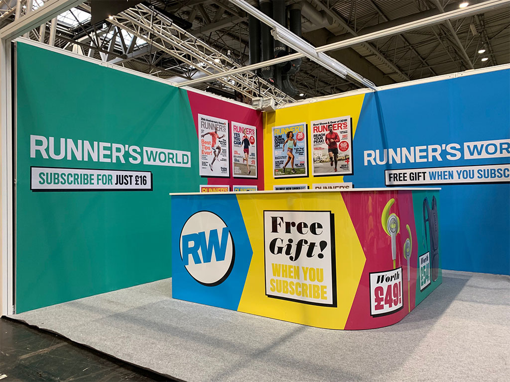 Runners World Booth